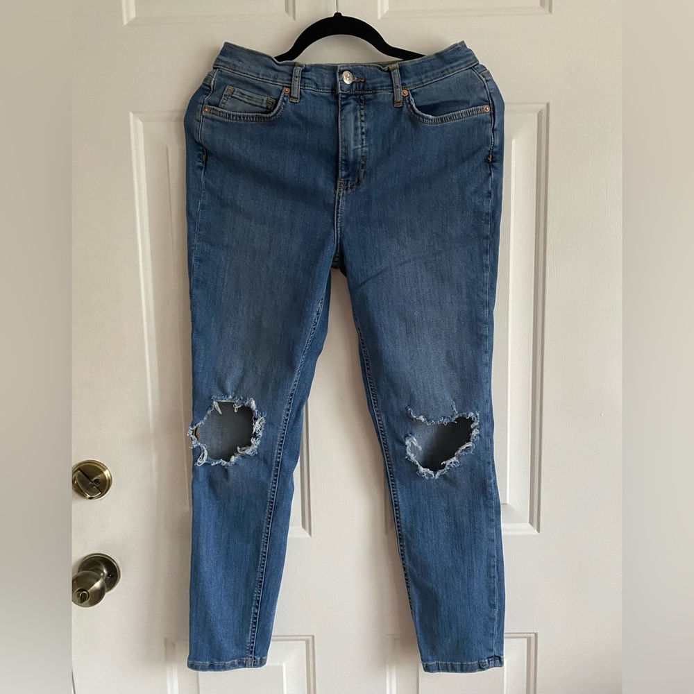 Free People distressed jeans, size 30